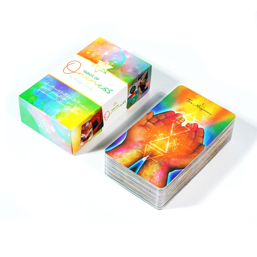 Tarot Cards Deck With Guidebook - Oneness의 타로 10.3*6 Cm 78 Pcs