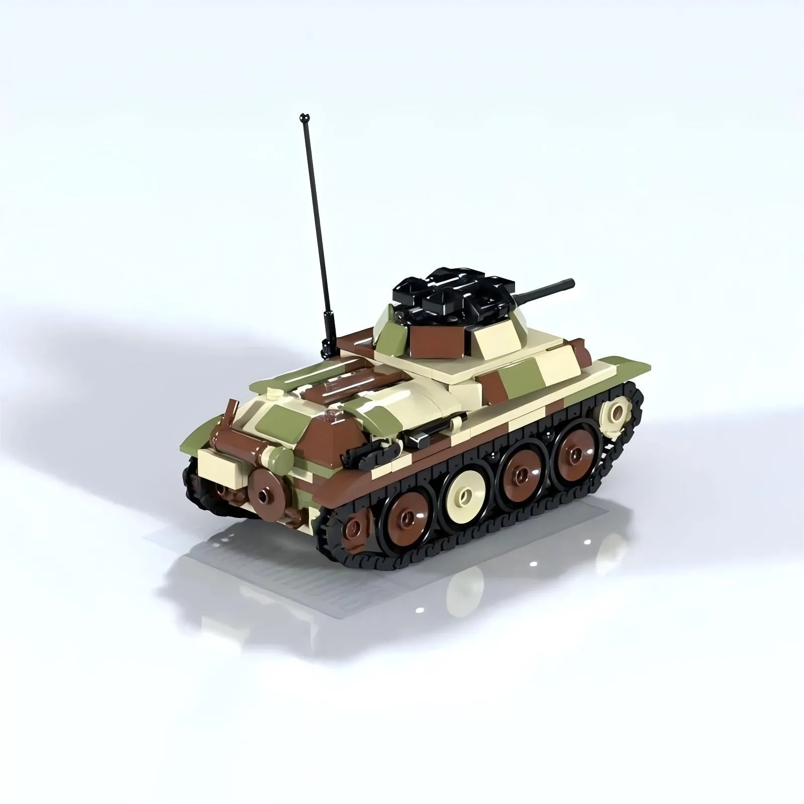 Lego Compatible Military Tank - 첨단 장비를 갖춘 보병 전투 차량