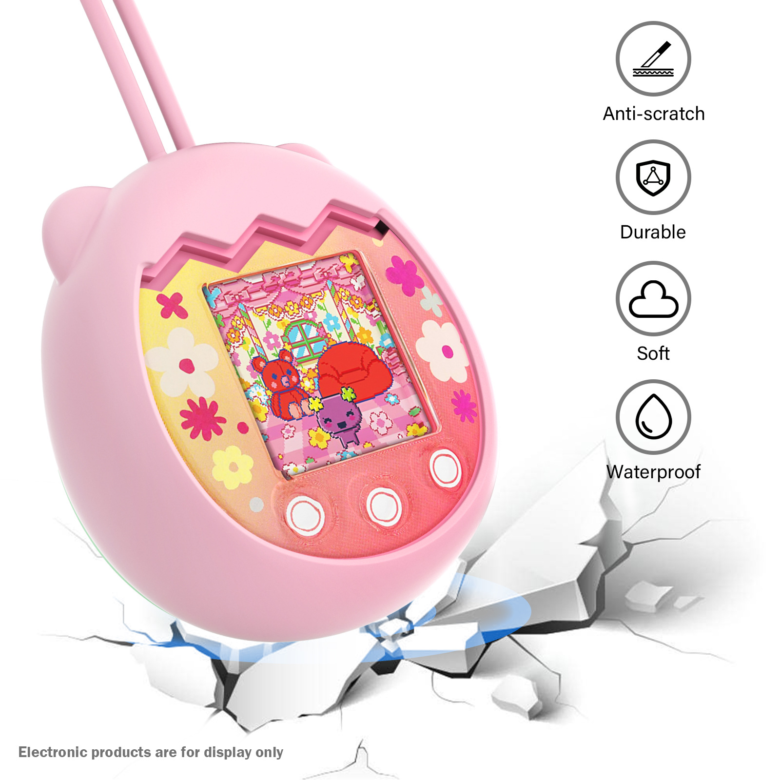 타마고치 픽스 실리콘 케이스용 가상 전자 애완동물 보호 - Tamagotchi Electronic Pet Virtual 리뷰 및 가격