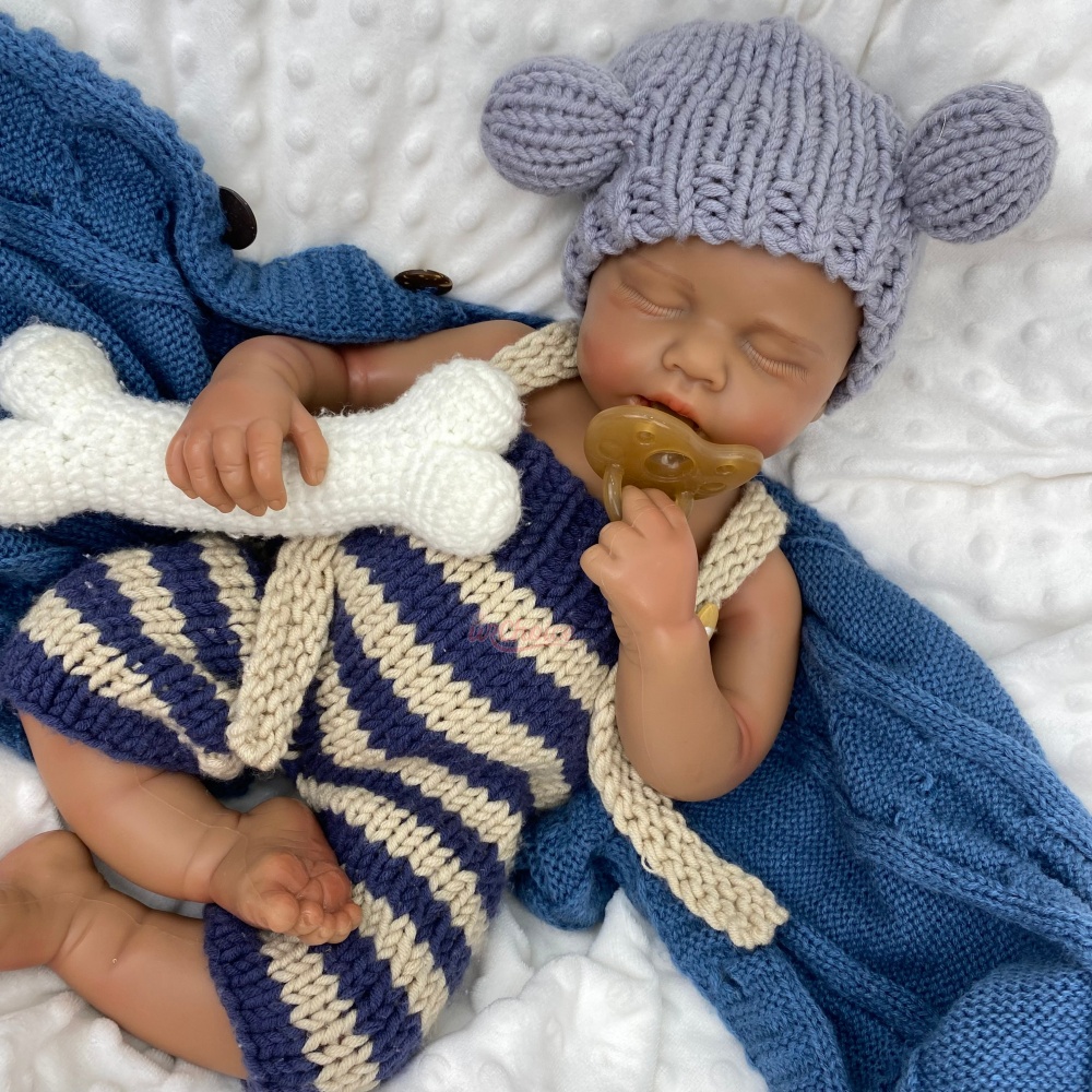 현실적인 특징을 갖춘 20인치 크기의 루루 인형. 입을 - Reborn Baby Doll Silicone Realistic 리뷰 및 가격