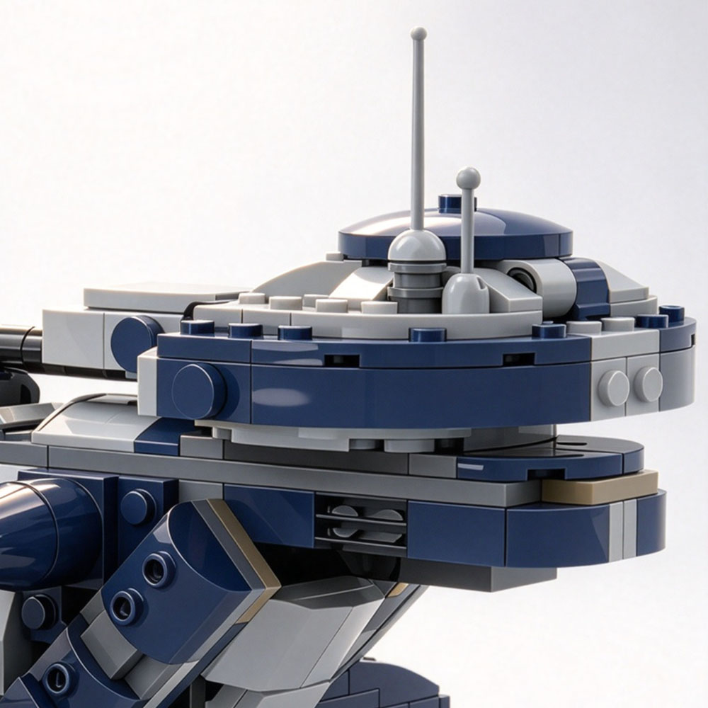 MOC 클래식 스타 영화 액세서리, 군용 공중 탱크,  - Lego Compatible Military Tank 리뷰 및 가격