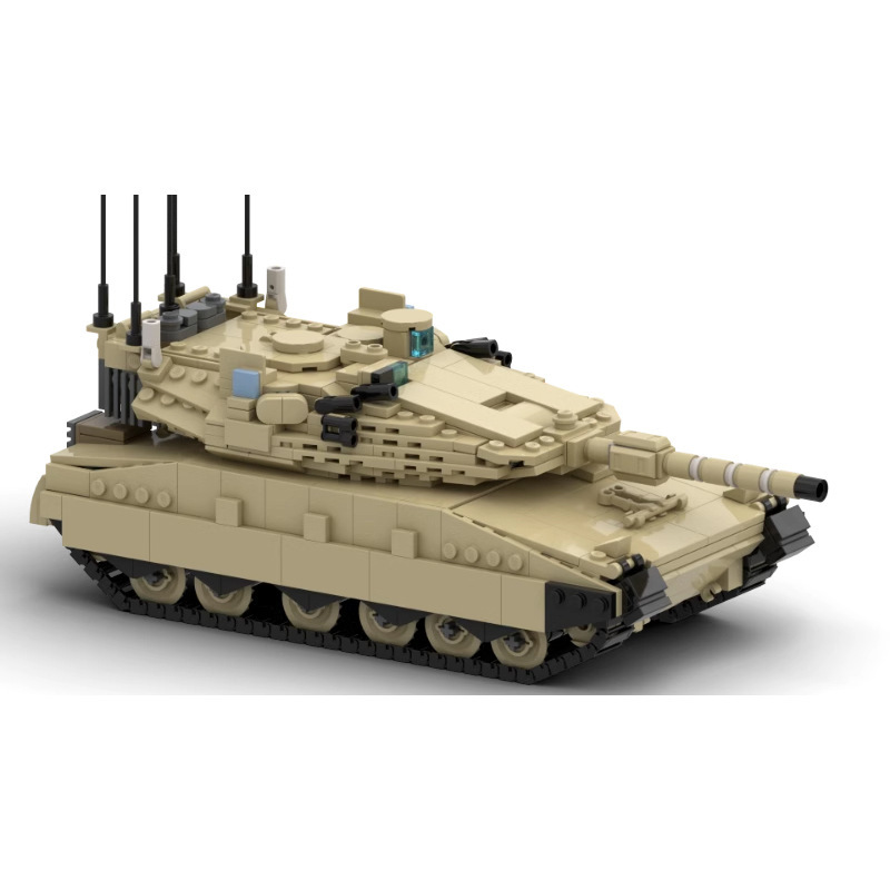 메르카바 Mk4 탱크 블록, 현대 군용 장갑차 모델,  - Lego Compatible Military Tank 리뷰 및 가격