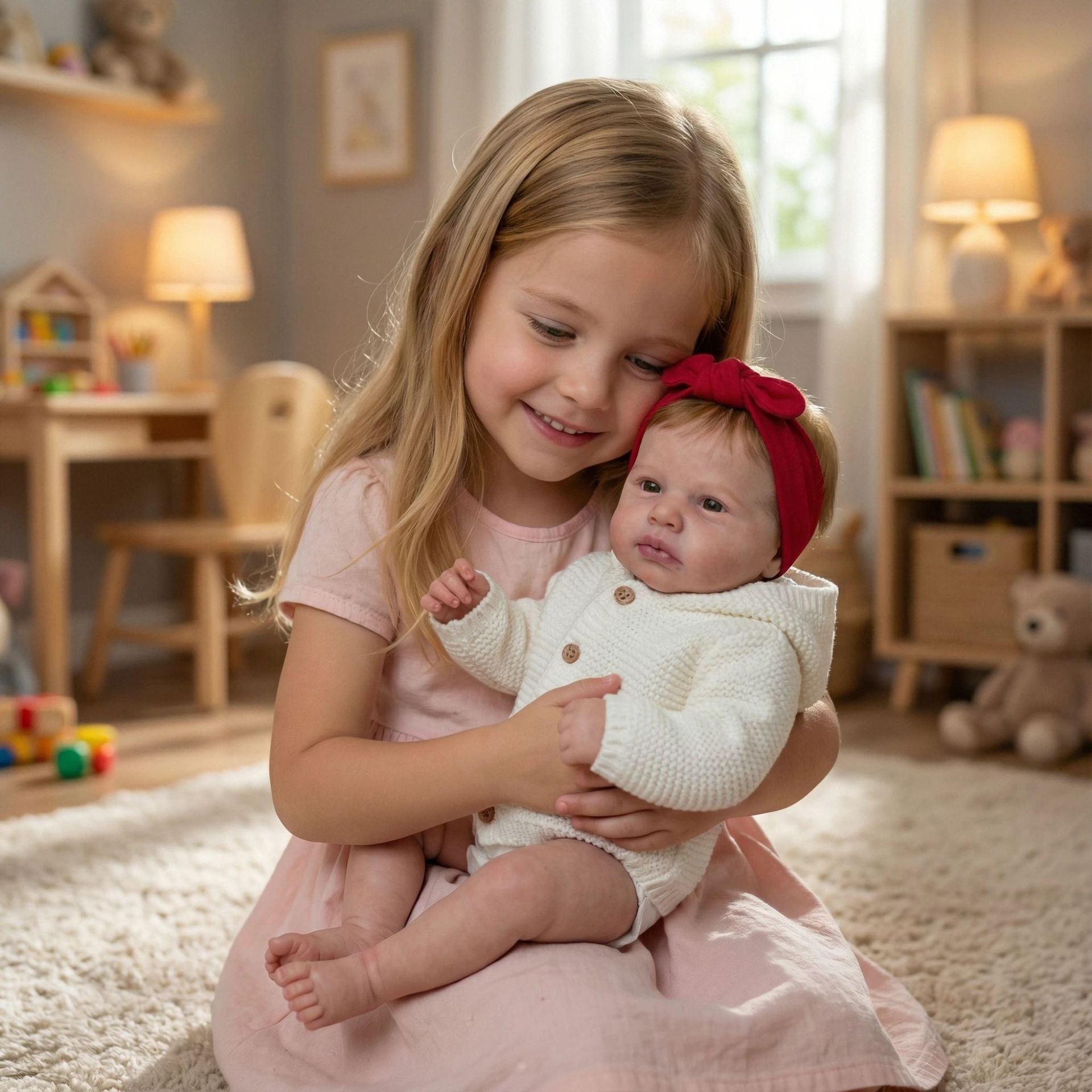 49cm LOULOU 현실적인 신생아 인형 리본 수면용 - Reborn Baby Doll Silicone Realistic 리뷰 및 가격